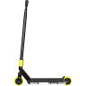 Самокат NOVATRACK CROW 10, 110 мм, черный с зеленым 110A.CROW10.BK24